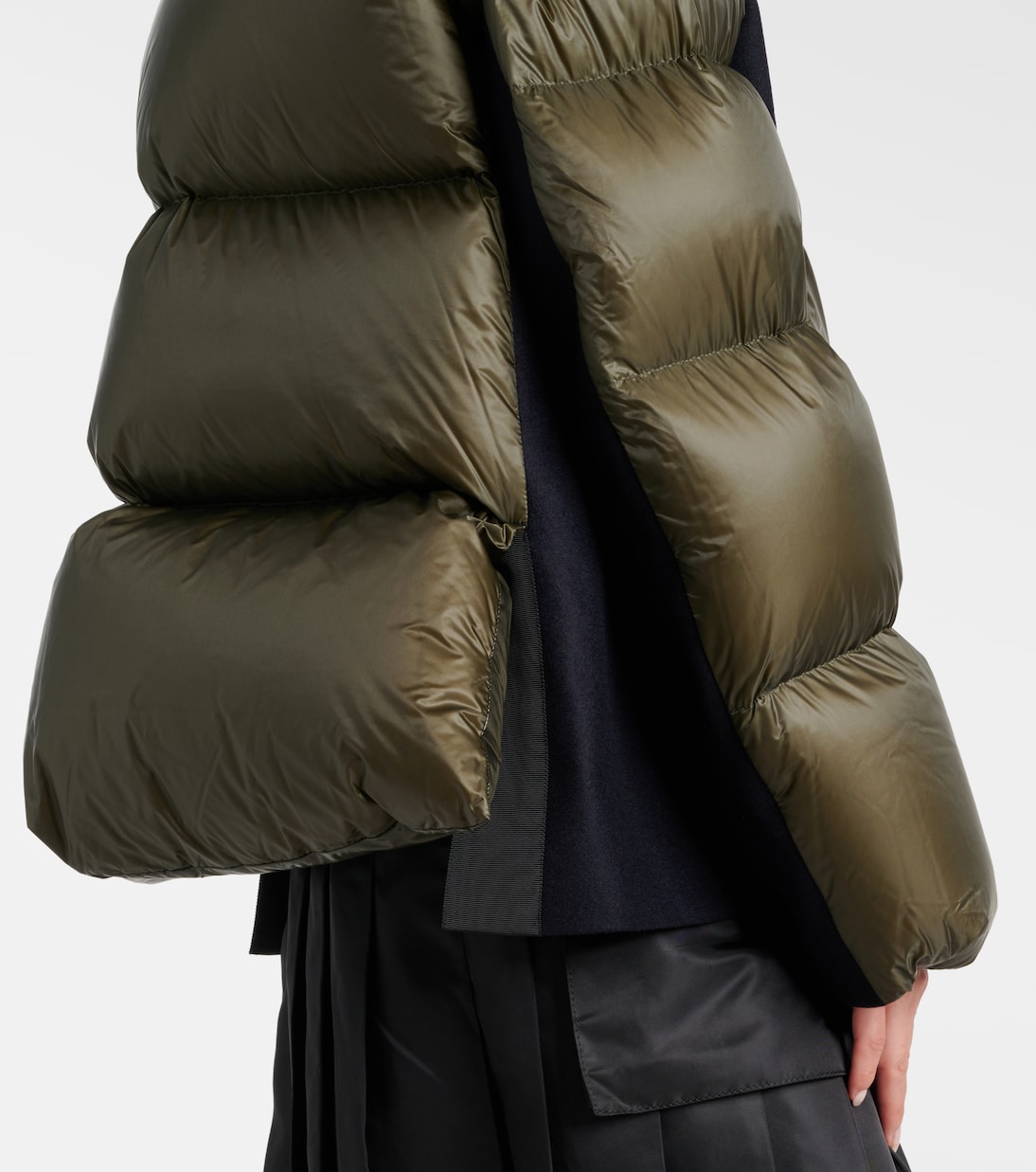 Daunenjacke mit Wolle | Sacai