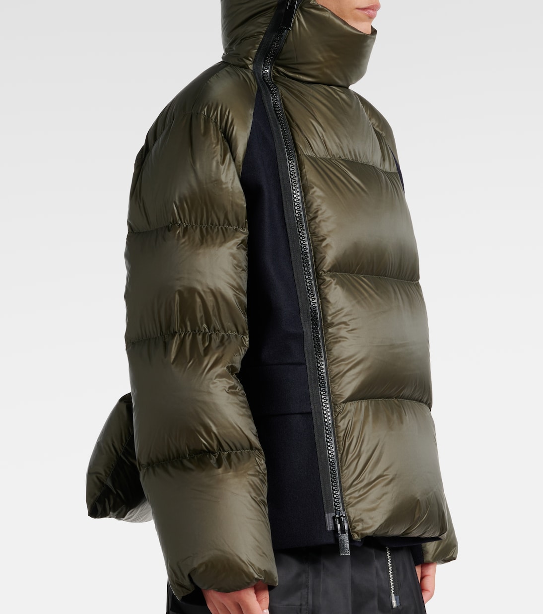 Daunenjacke mit Wolle | Sacai