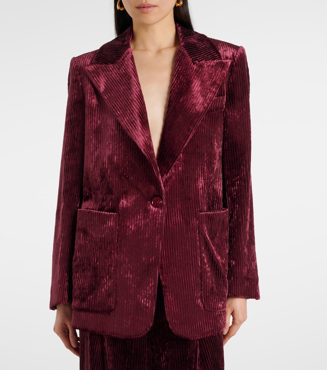 Blazer oversize in velluto a coste | Dorothee Schumacher