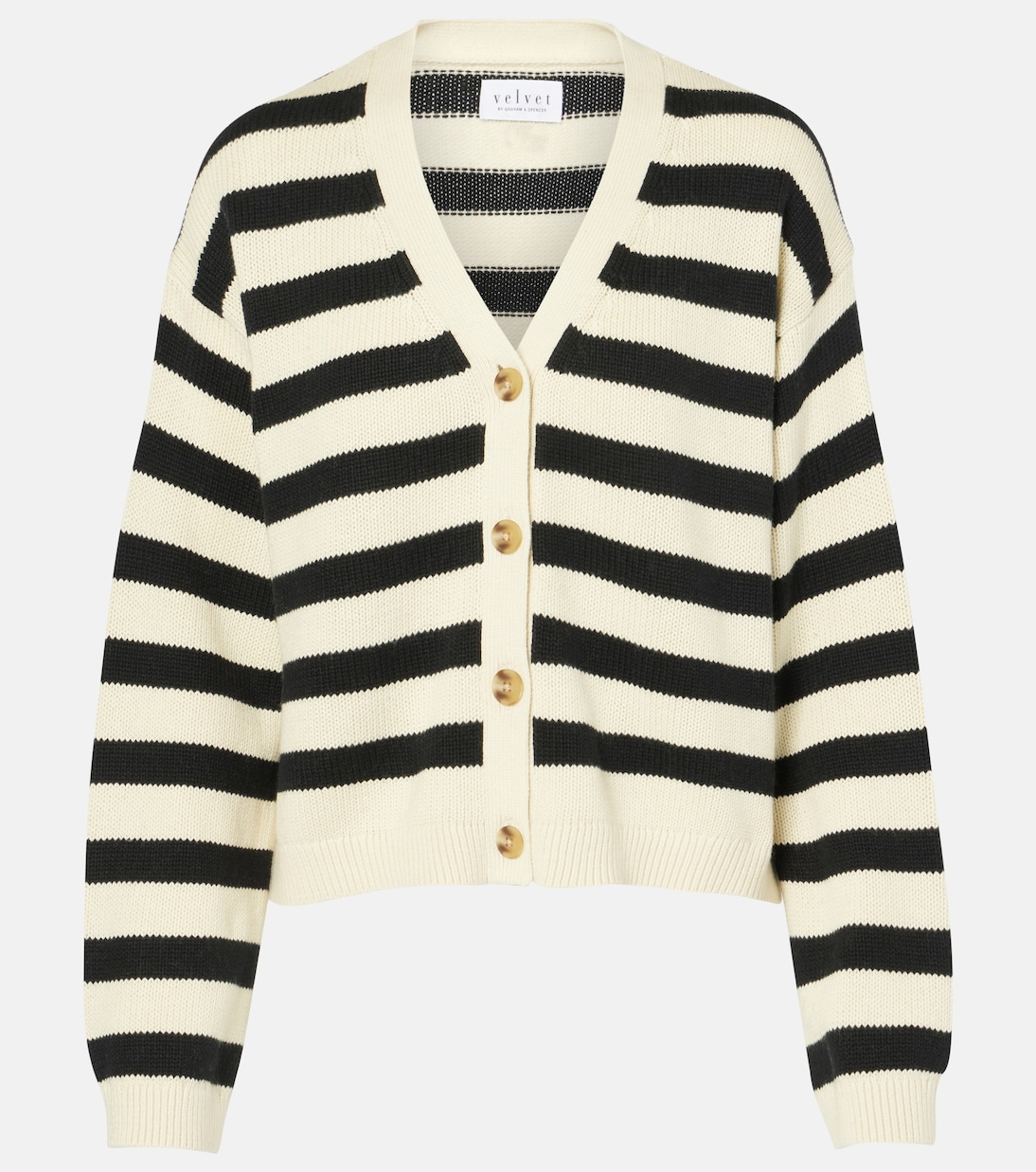 Cardigan Elodie aus Baumwolle und Kaschmir | Velvet