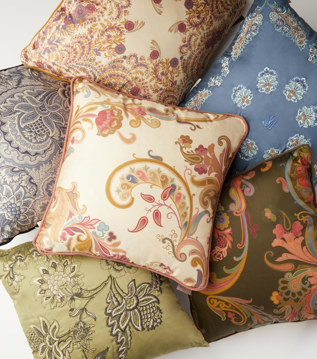 Cuscino in raso di cotone | Etro