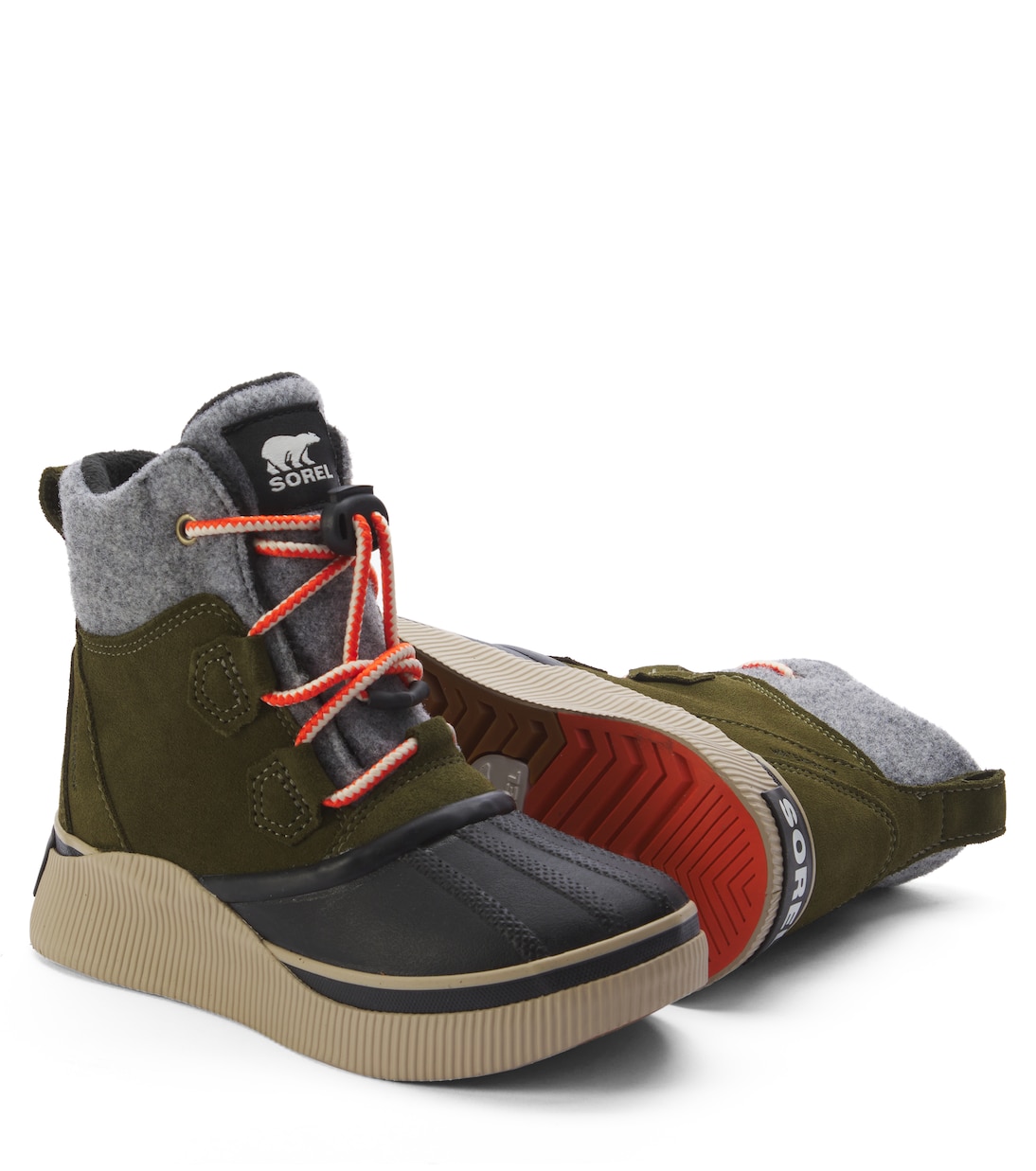 Stivaletti doposcì Out N About IV Chillz in pelle | Sorel Kids