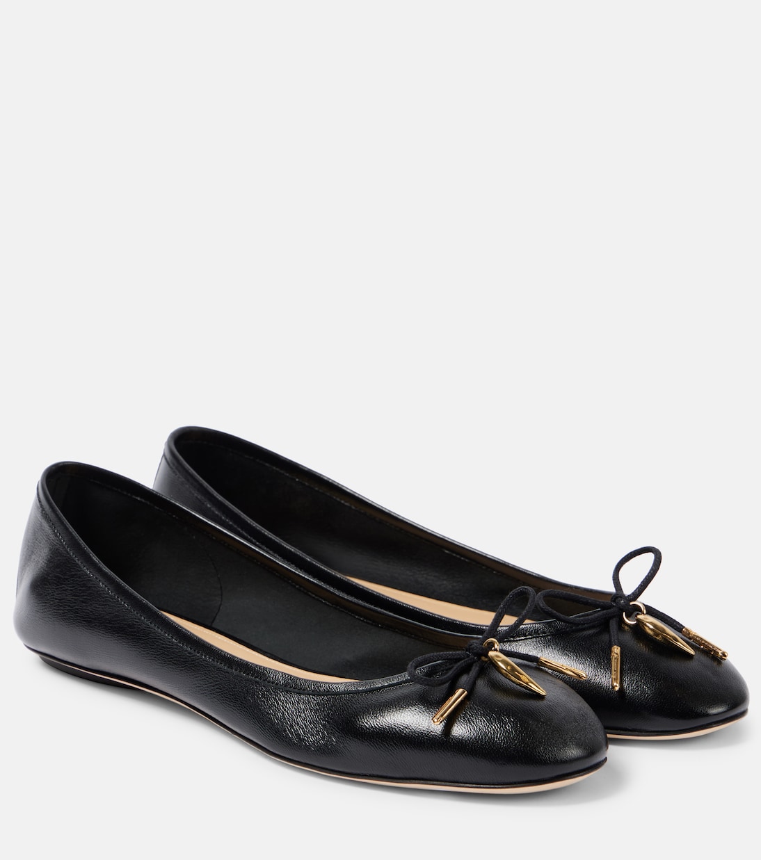 Bailarinas Iris de piel con lazo | Chloé