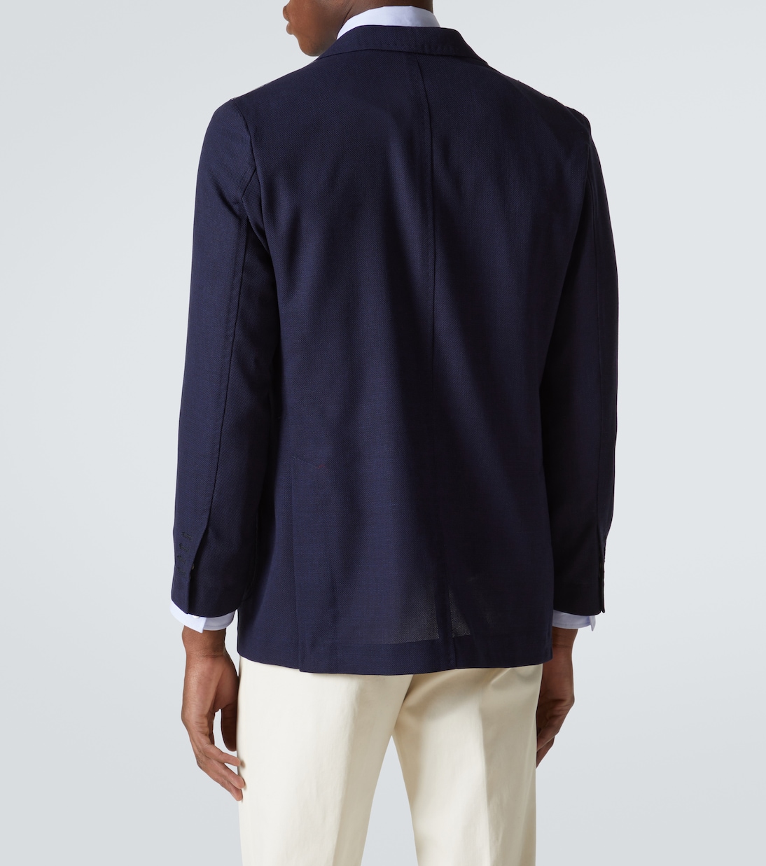 Wool grisaille blazer | Rubinacci