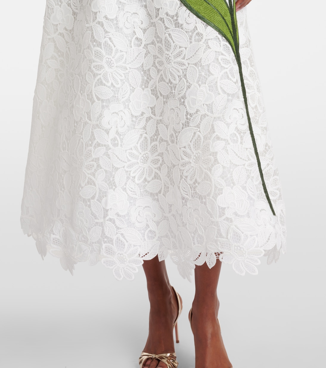 Midikleid Mariela aus Spitze mit Pailletten | Costarellos