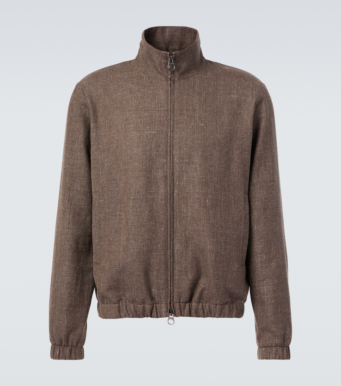 Loro Piana linen and wool bomber jacket | Loro Piana