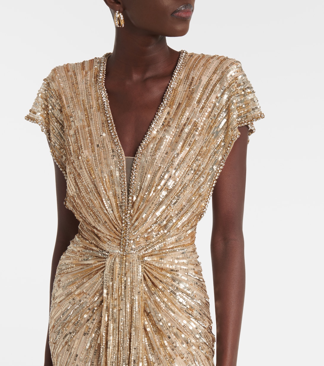 Zola sequined tulle gown | Jenny Packham