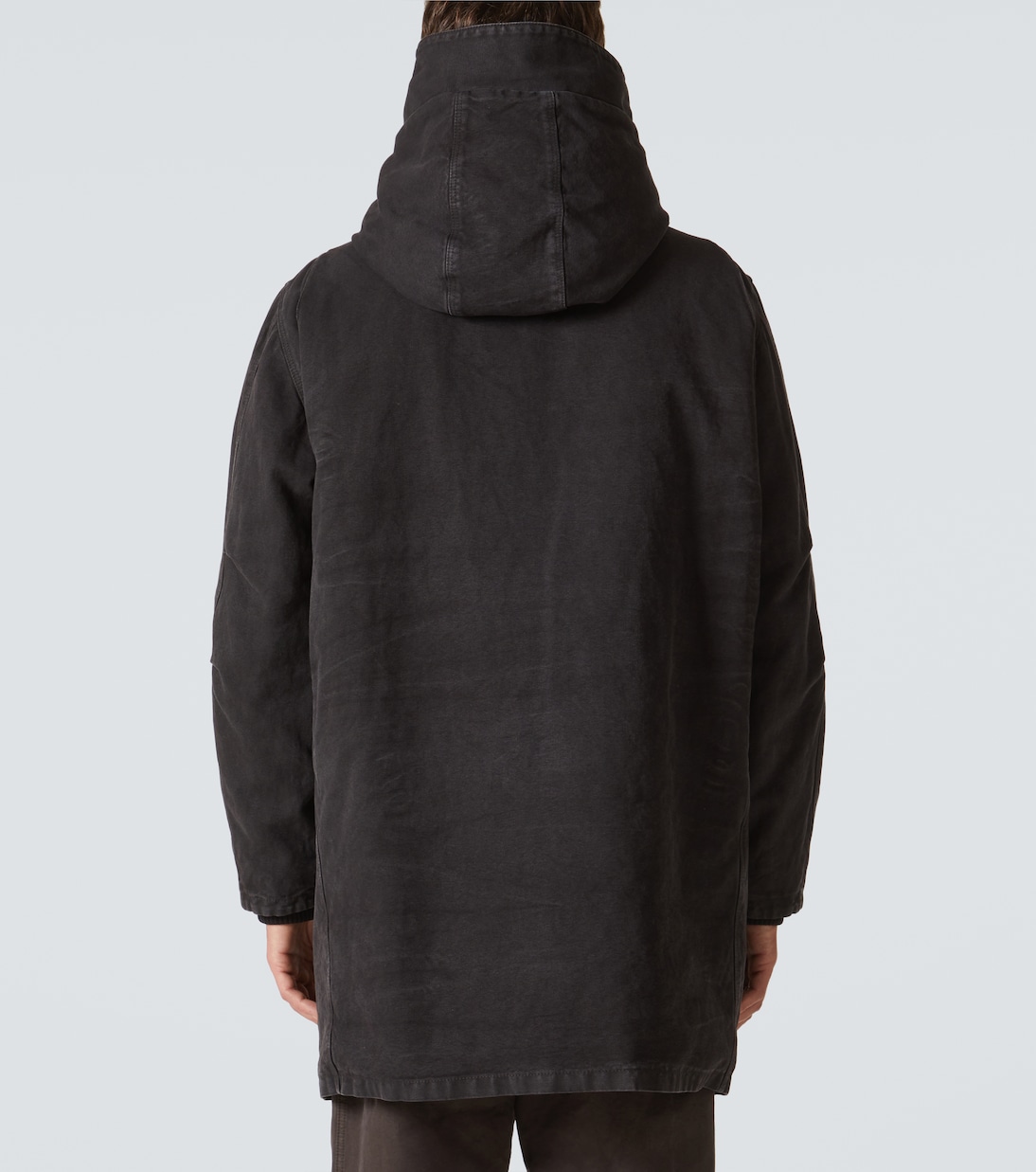 Parka de algodón con borrego | Prada