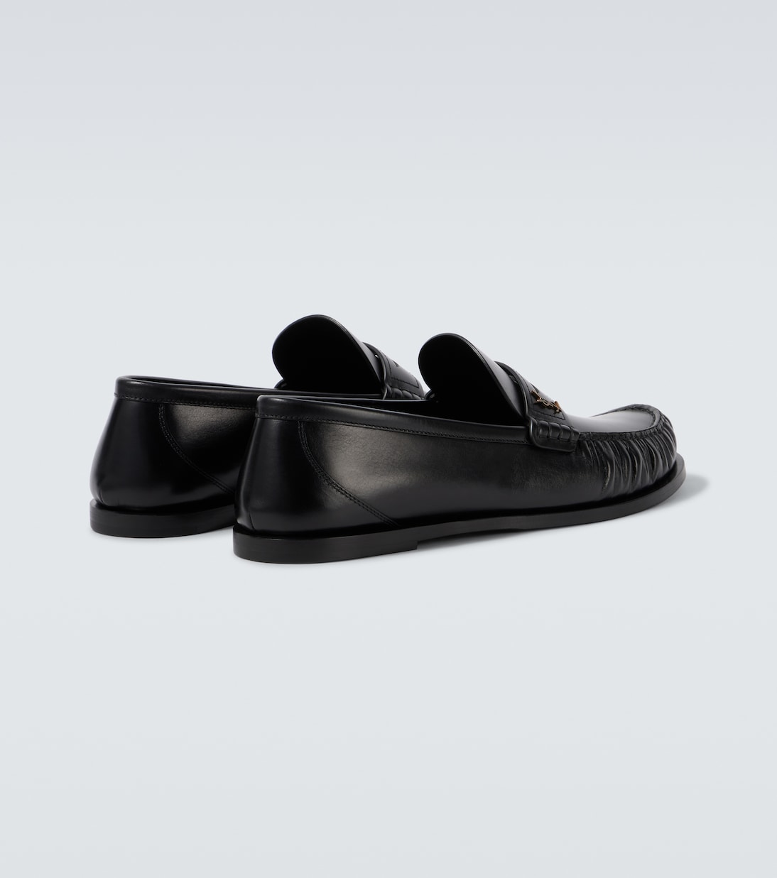 Laurent leather penny loafers | Saint Laurent