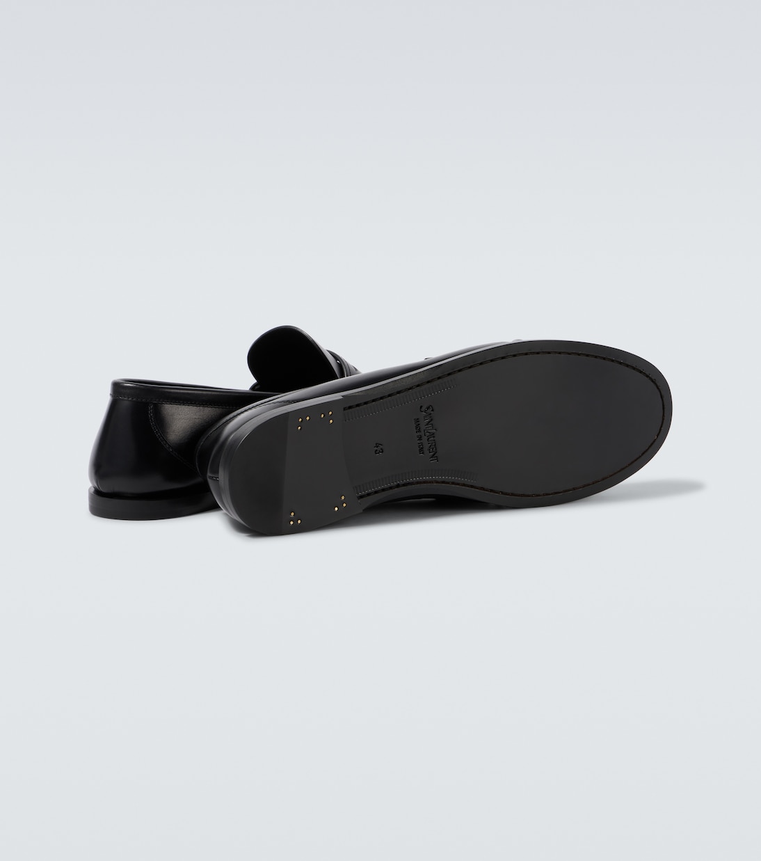 Laurent leather penny loafers | Saint Laurent