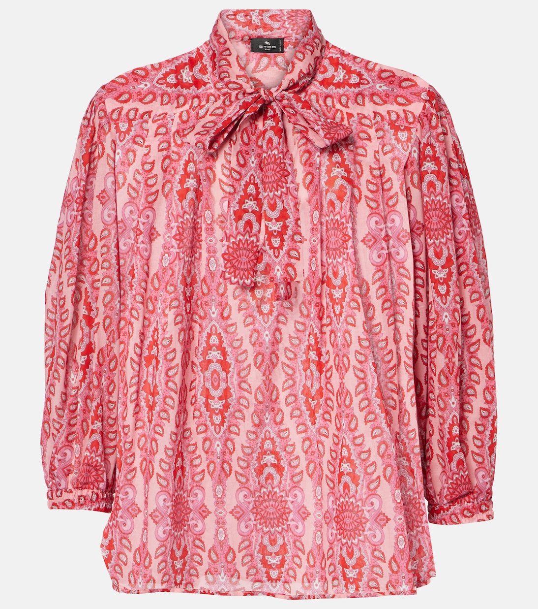 Schluppenbluse aus Baumwolle | Etro