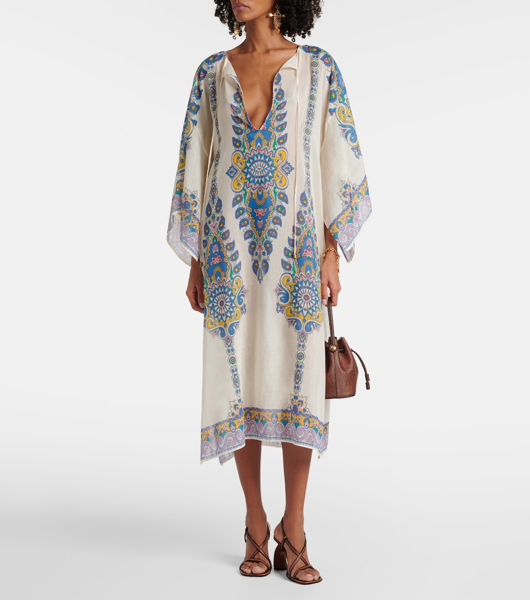 Kaftan aus Baumwolle und Seide | Etro