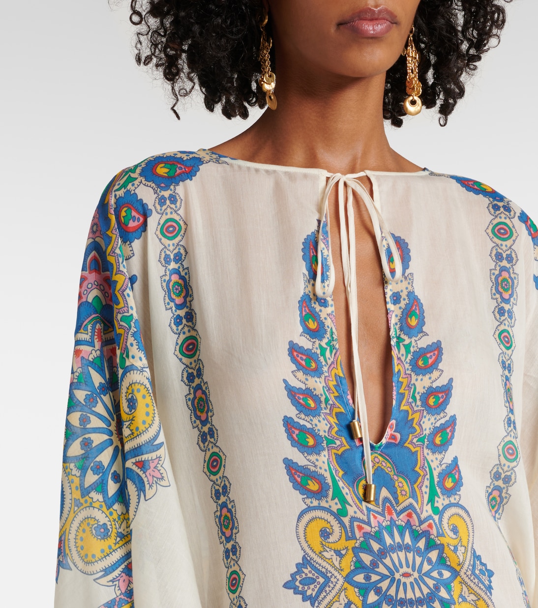 Kaftan aus Baumwolle und Seide | Etro