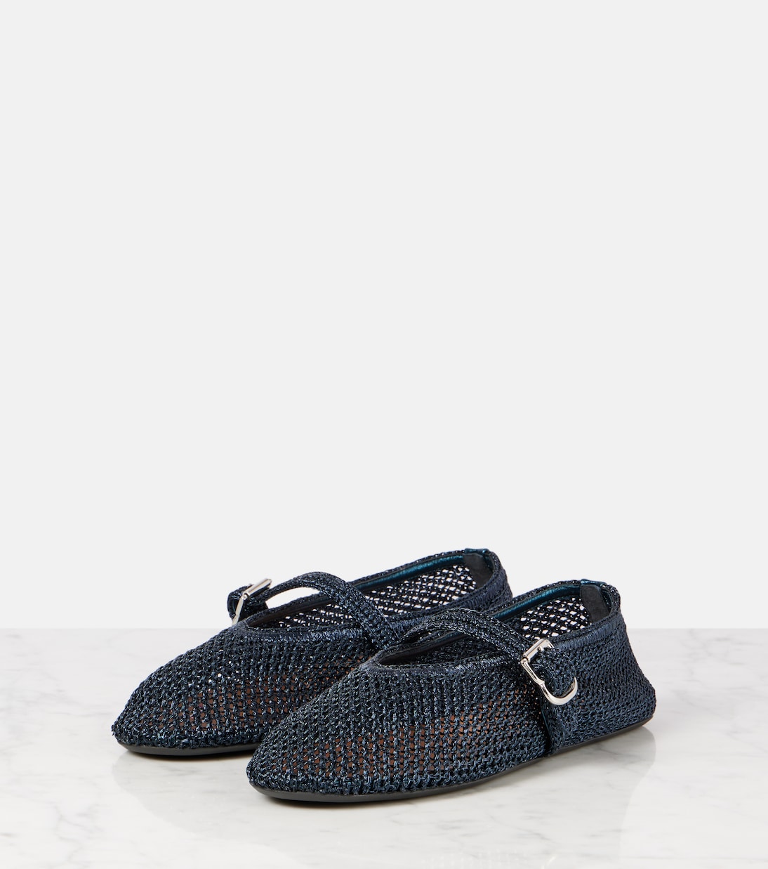 Mary-Jane-Ballerinas mit Leder | Alaïa