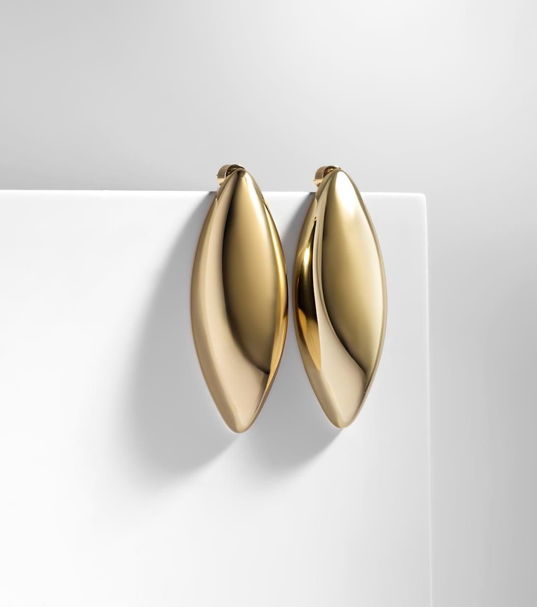 Puffy Dagger gold-plated earrings | Jennifer Fisher
