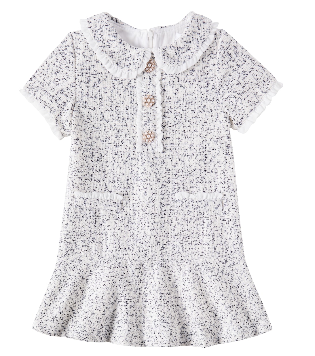 Verziertes Kleid aus Tweed | Patachou