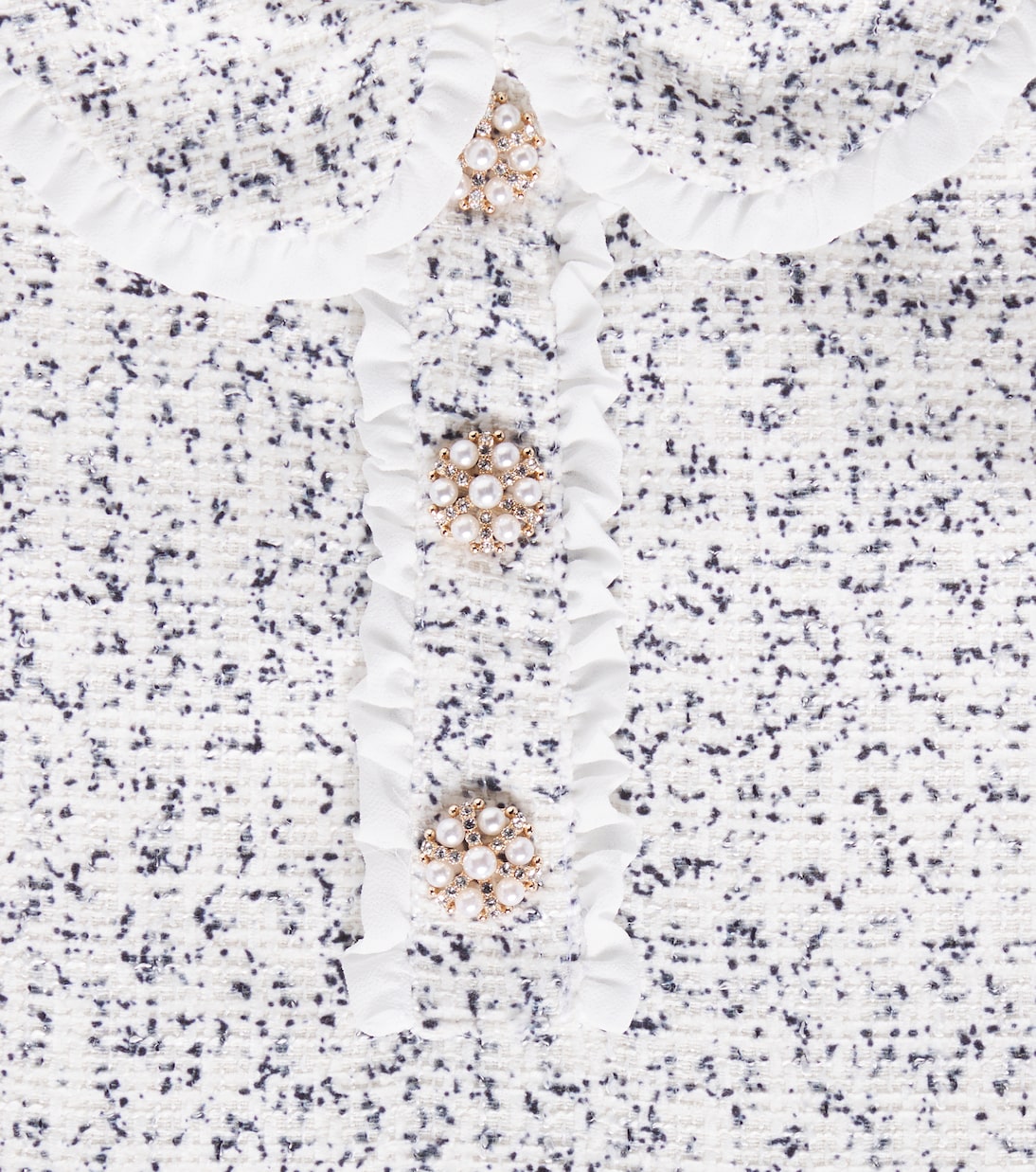 Verziertes Kleid aus Tweed | Patachou