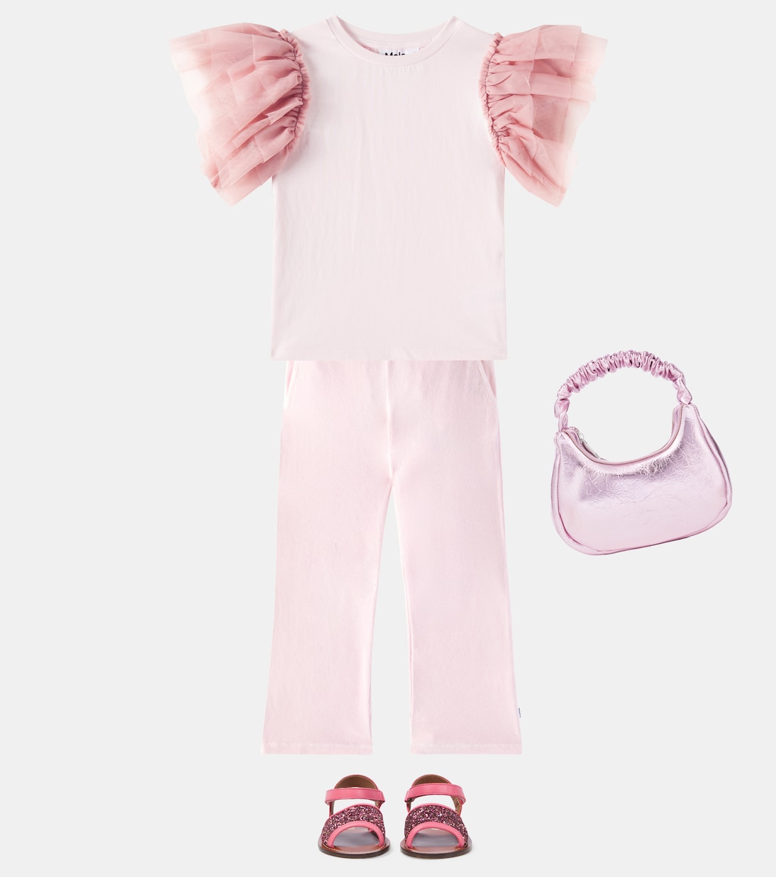 Adoria cotton-blend velour pants | Molo