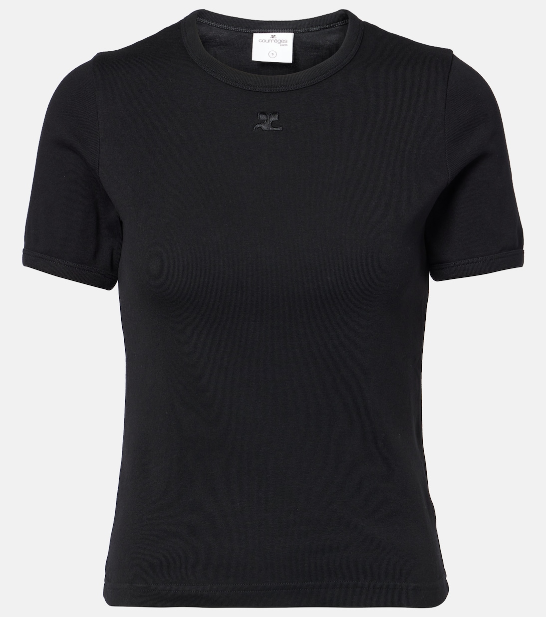 Camiseta Heritage de algodón con logo | Courrèges