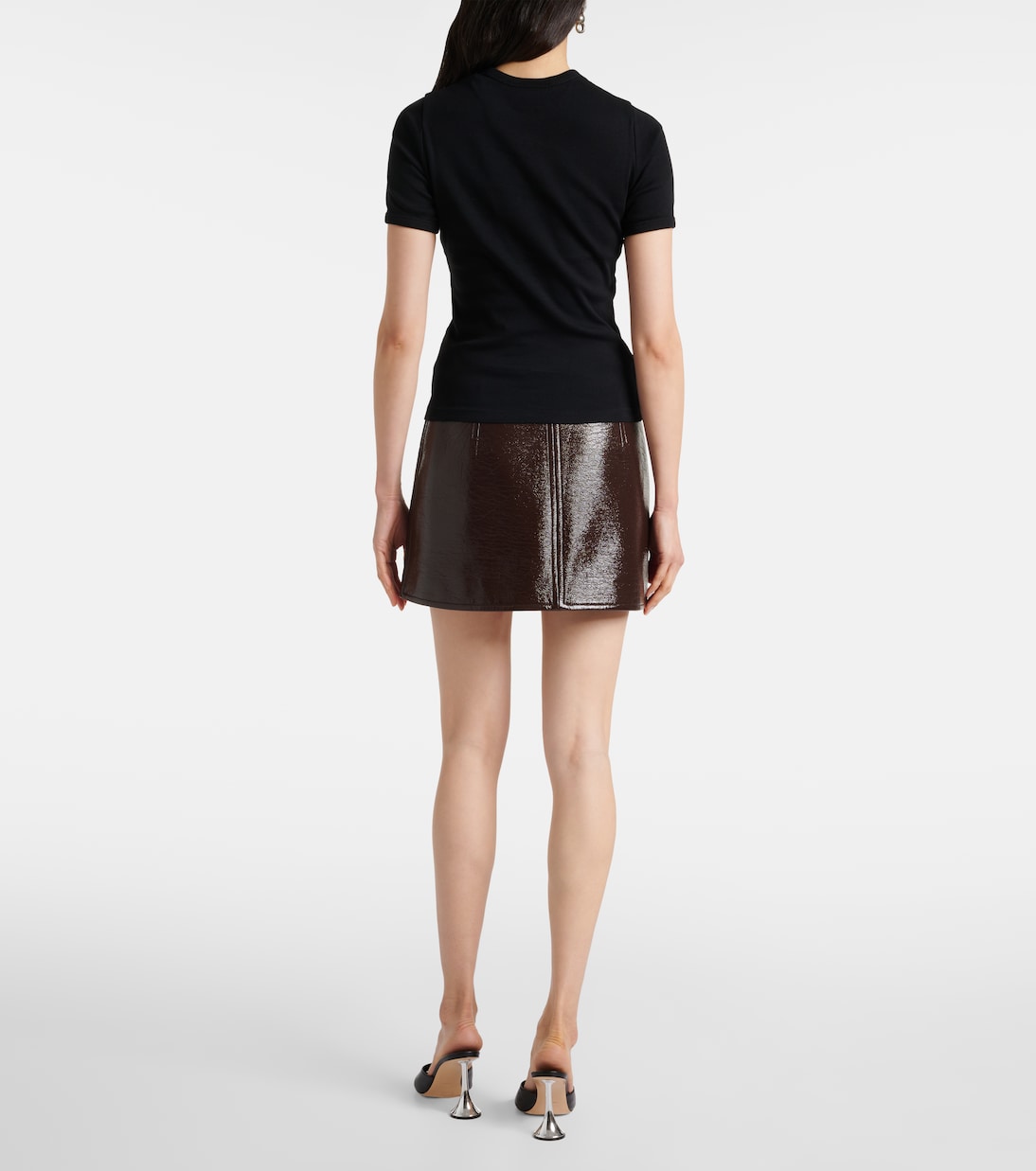 Camiseta Heritage de algodón con logo | Courrèges