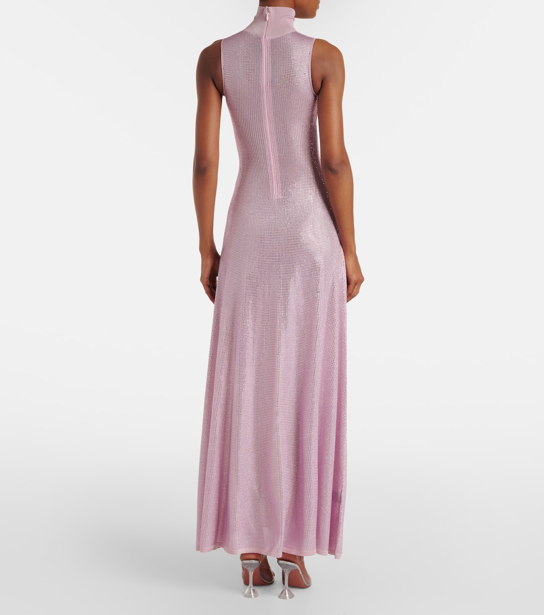 Ruched sequined maxi dress | David Koma