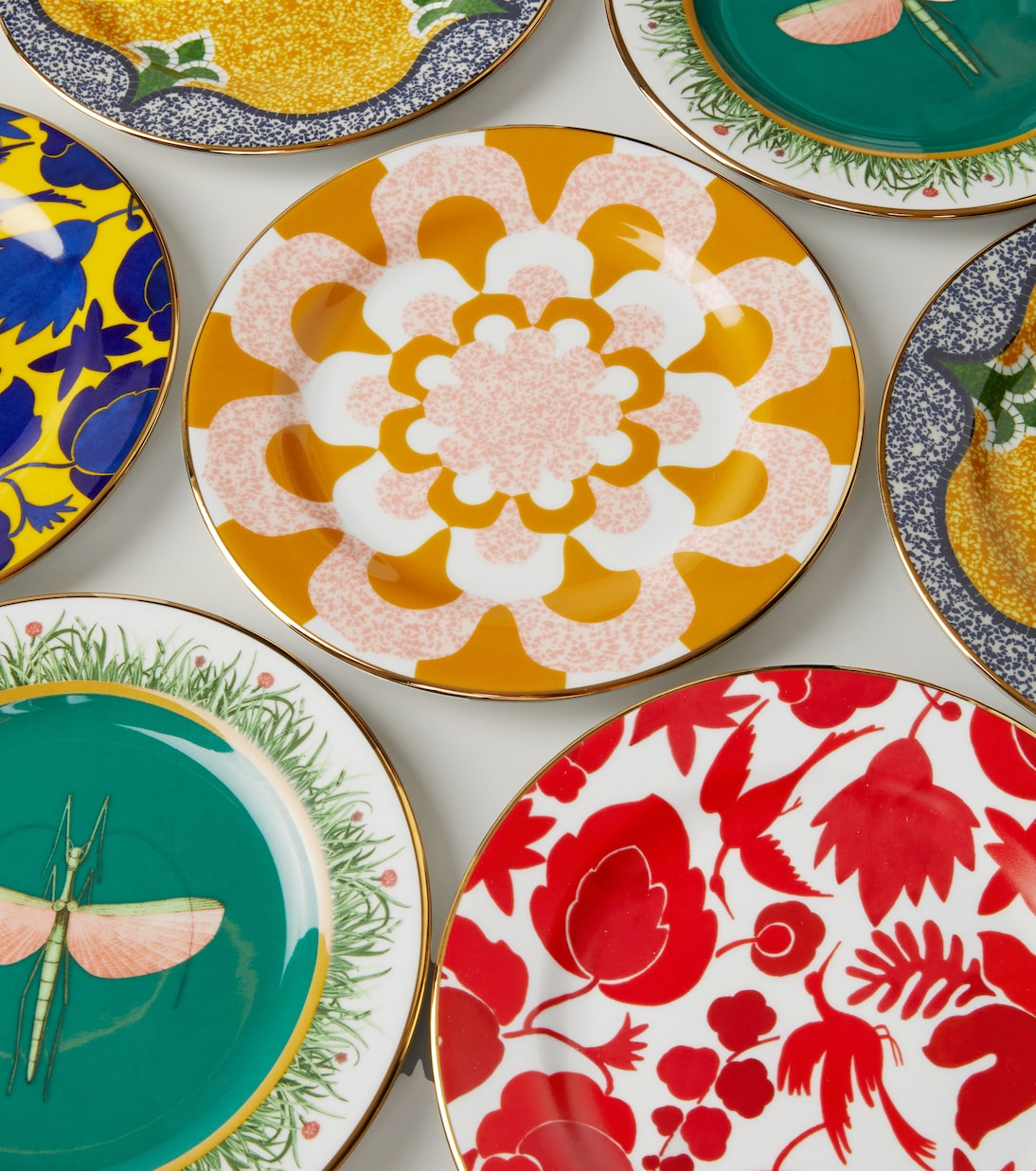 Libellula set of 2 dessert plates | La DoubleJ