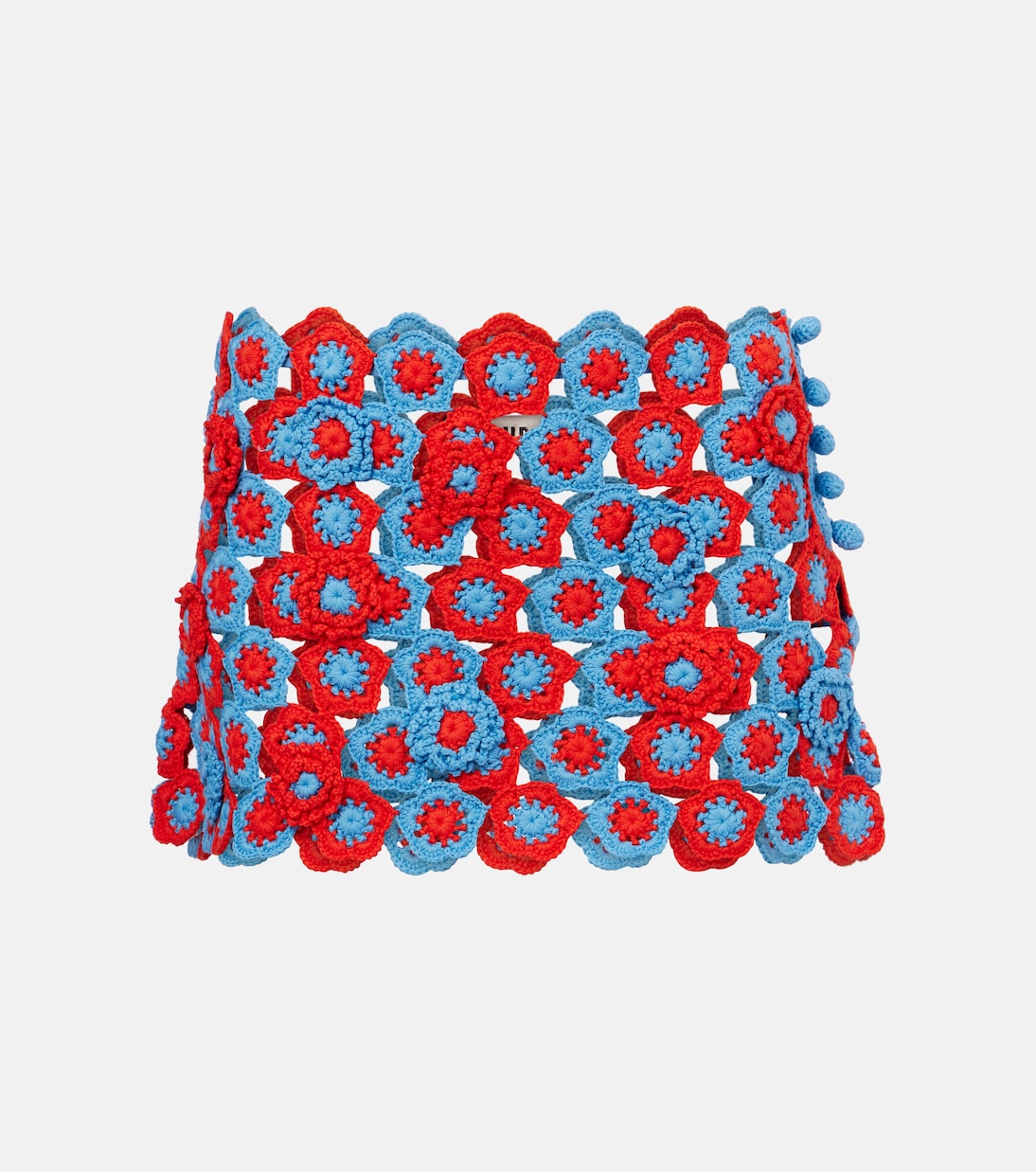 Minifalda Magdalena de croché de algodón | Staud