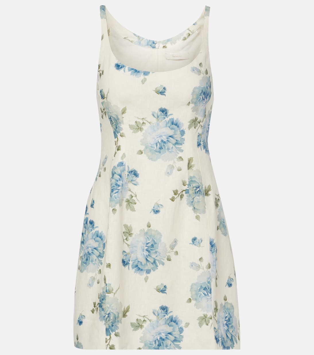 Sanne floral linen minidress