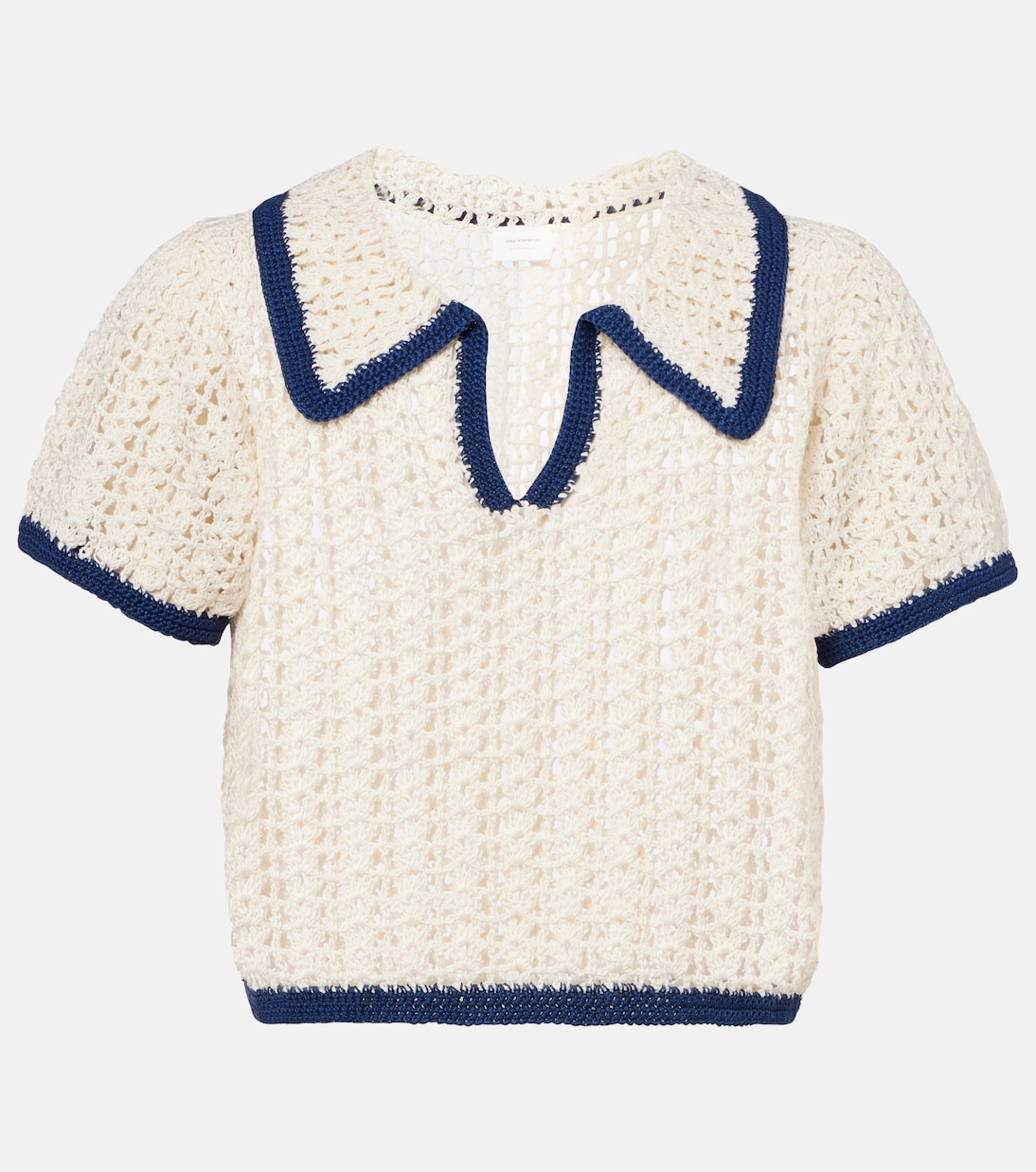 Polo Coastal in crochet di cotone  | Anna Kosturova
