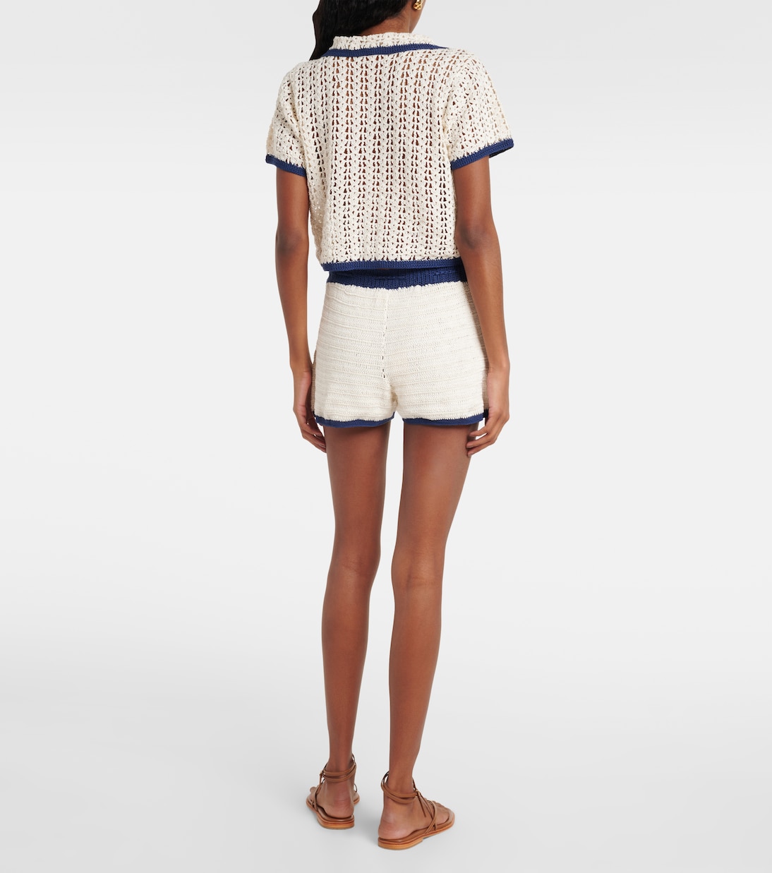 Polo Coastal in crochet di cotone  | Anna Kosturova