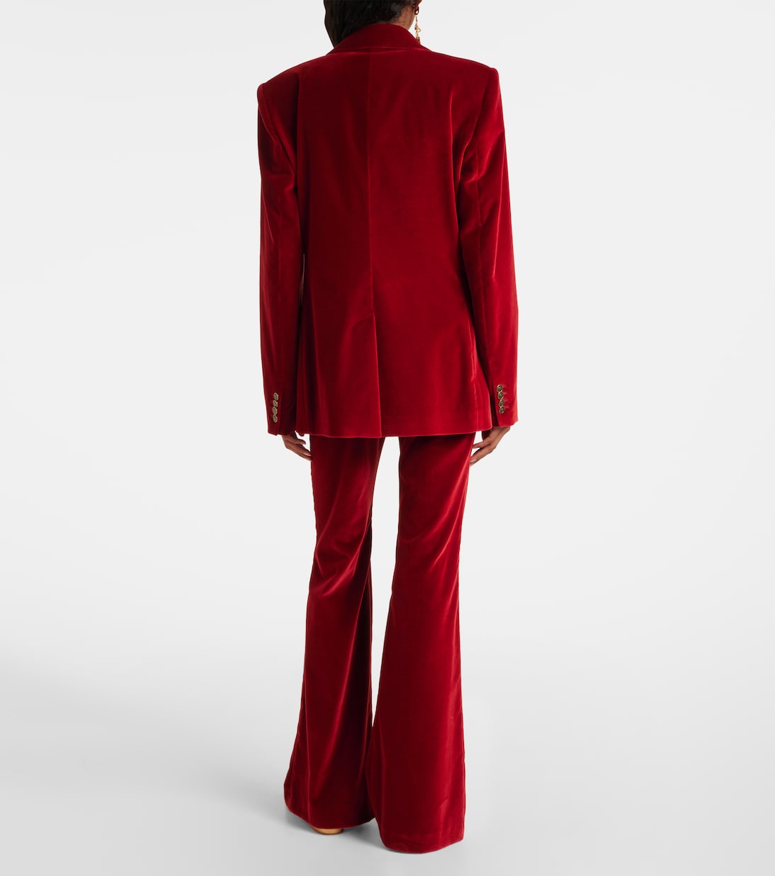Double-breasted cotton velvet blazer | Etro