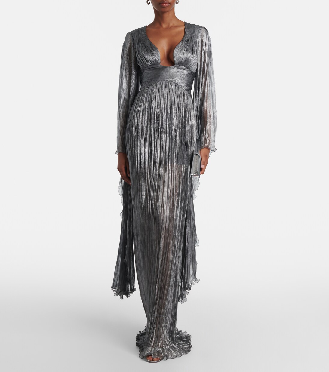 Catia silk gown | Maria Lucia Hohan