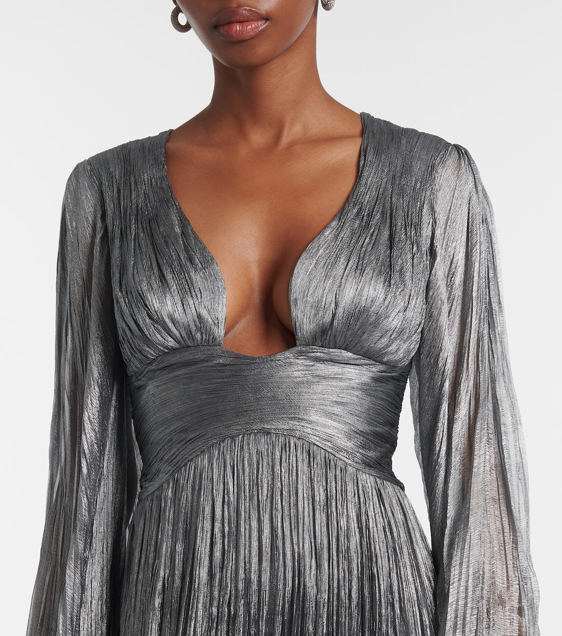 Catia silk gown | Maria Lucia Hohan