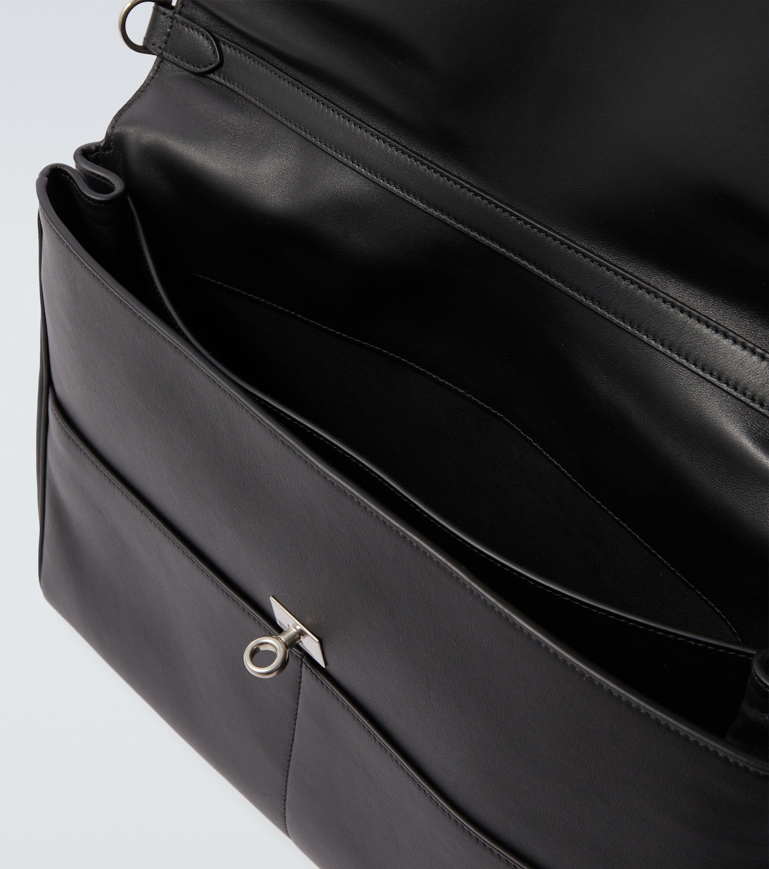Rodeo leather briefcase | Balenciaga