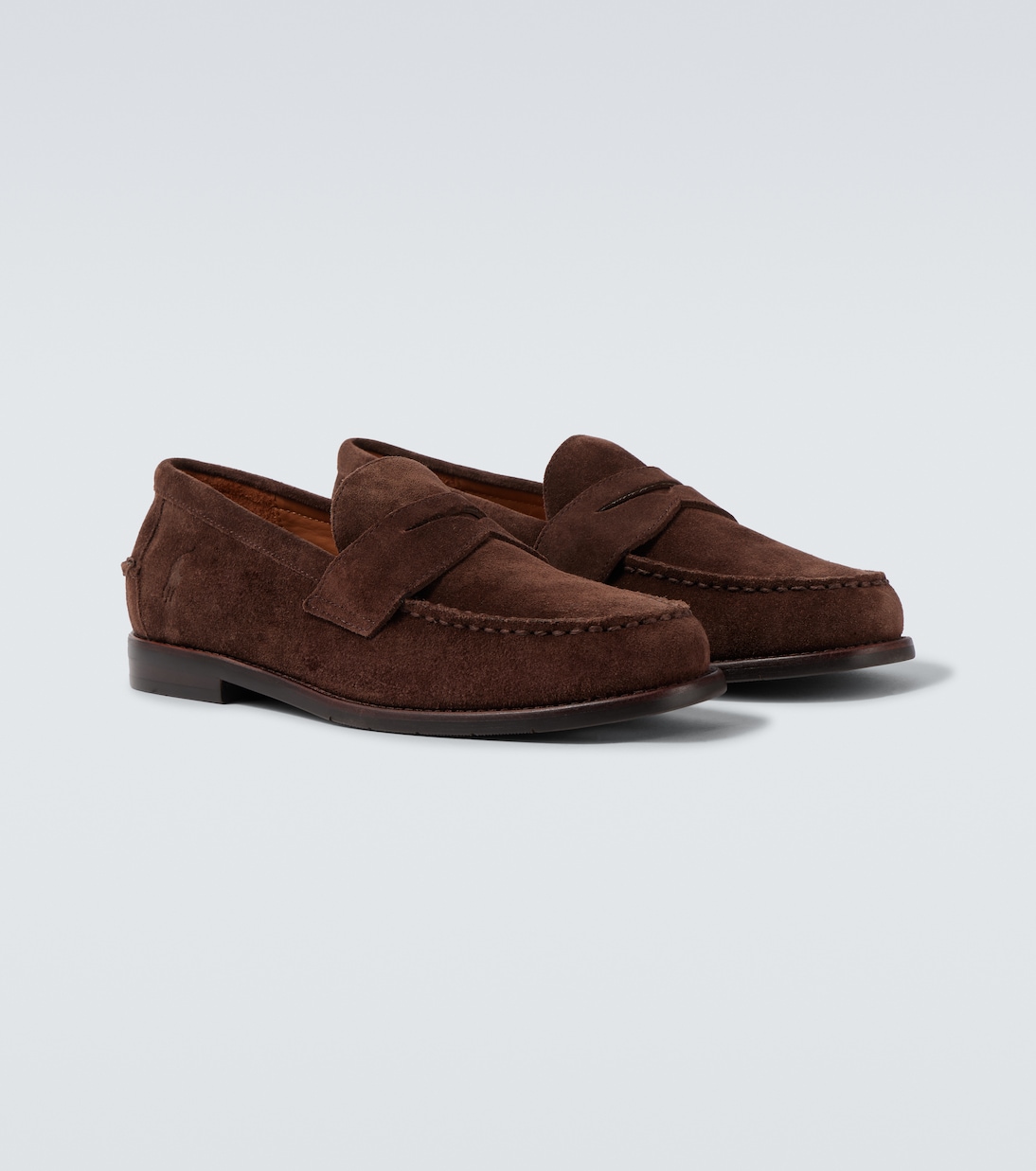 Mocassins en daim à logo | Polo Ralph Lauren