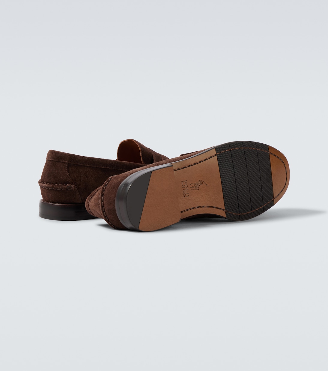 Mocassins en daim à logo | Polo Ralph Lauren