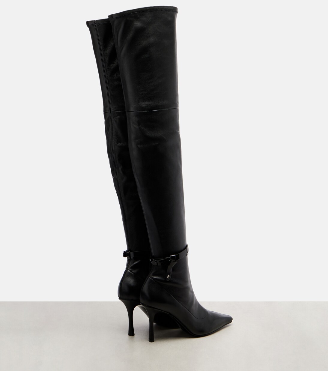 Overknee-Stiefel Camie 85 aus Leder | Jimmy Choo