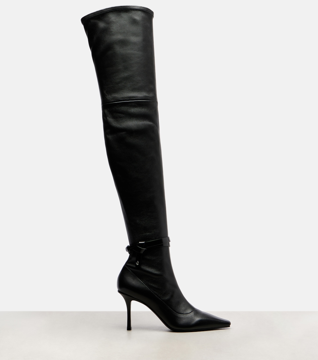 Overknee-Stiefel Camie 85 aus Leder | Jimmy Choo