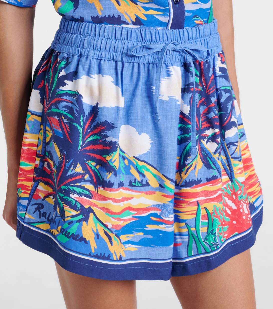 Printed shirt and shorts set | Polo Ralph Lauren