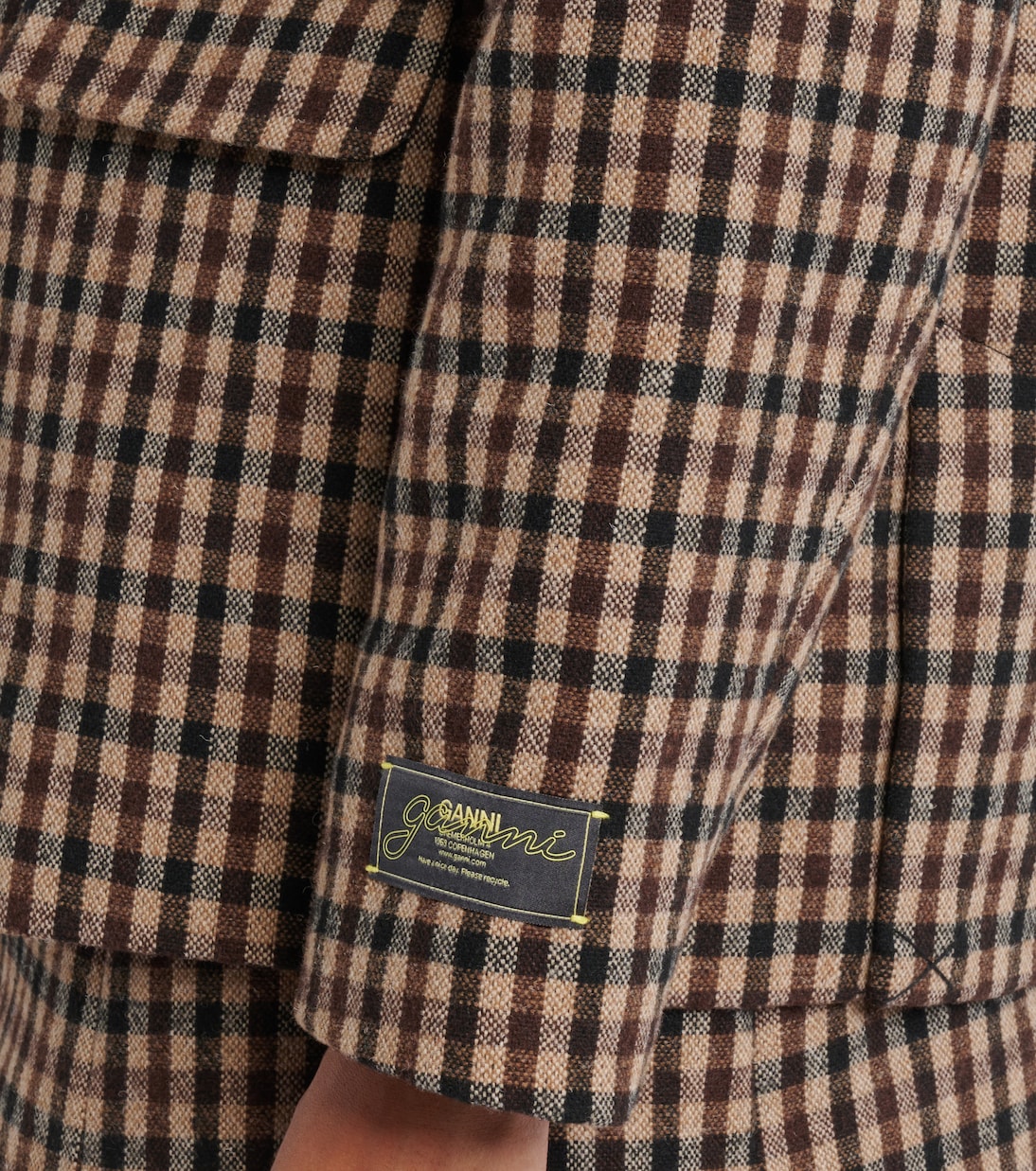 Karierter Blazer | Ganni