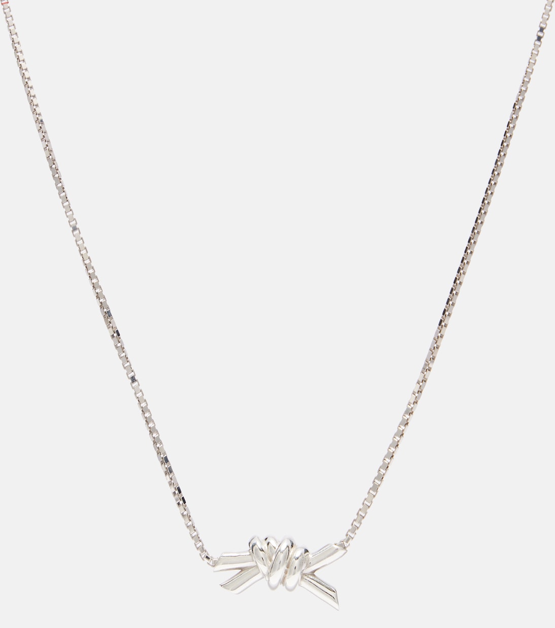 Collar Knot de plata de ley | Bottega Veneta