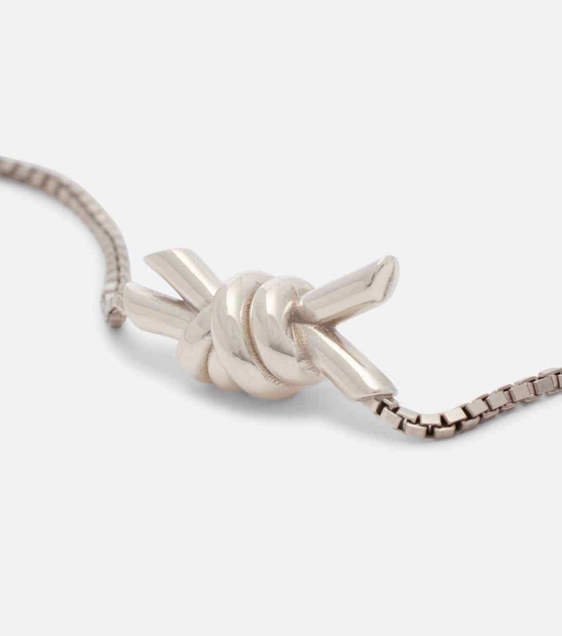 Collar Knot de plata de ley | Bottega Veneta