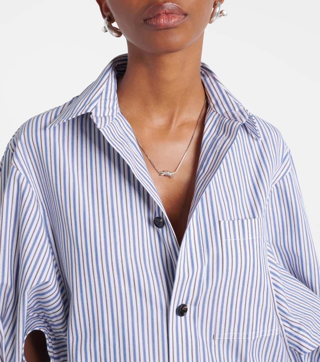 Collar Knot de plata de ley | Bottega Veneta