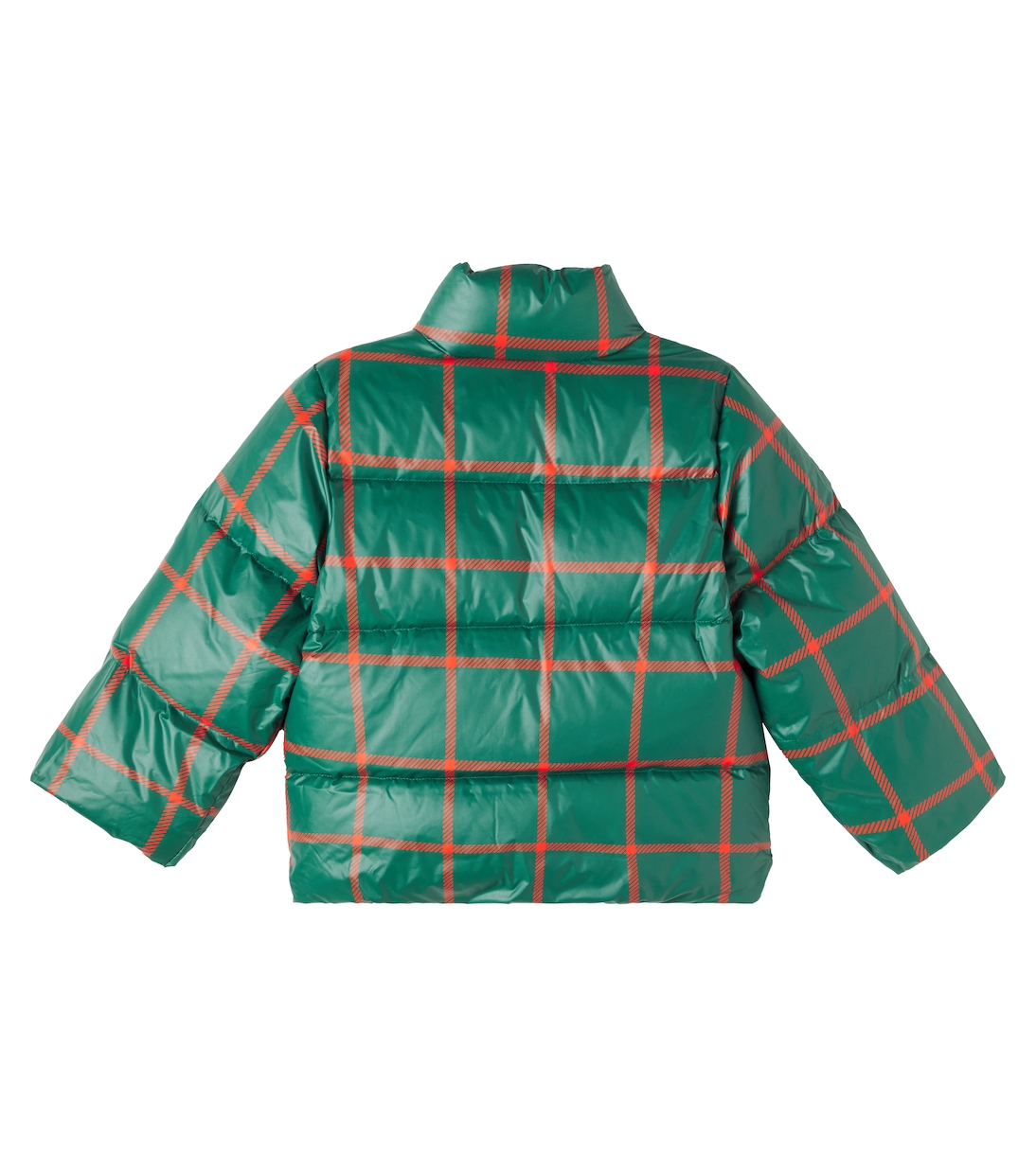 Clover 체크 패딩 재킷 | Mini Rodini