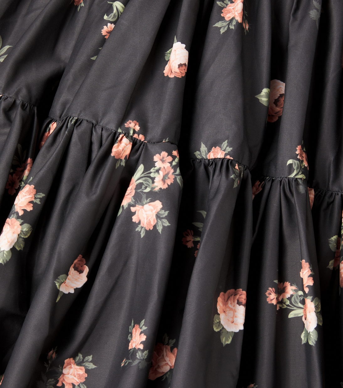 Rosebud floral cotton poplin dress | Petite Amalie  
