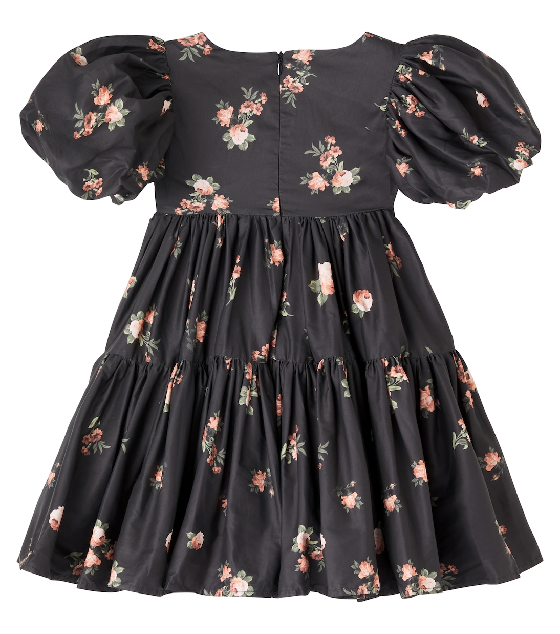 Rosebud floral cotton poplin dress | Petite Amalie  