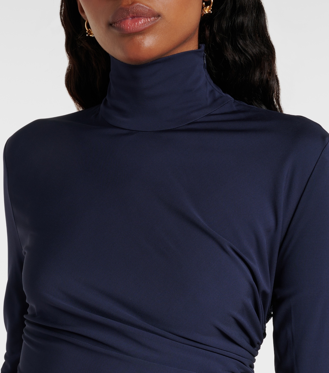 Knot draped jersey gown | Bottega Veneta