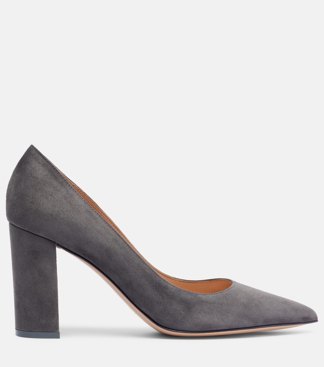 Escarpins Piper 85 en daim | Gianvito Rossi