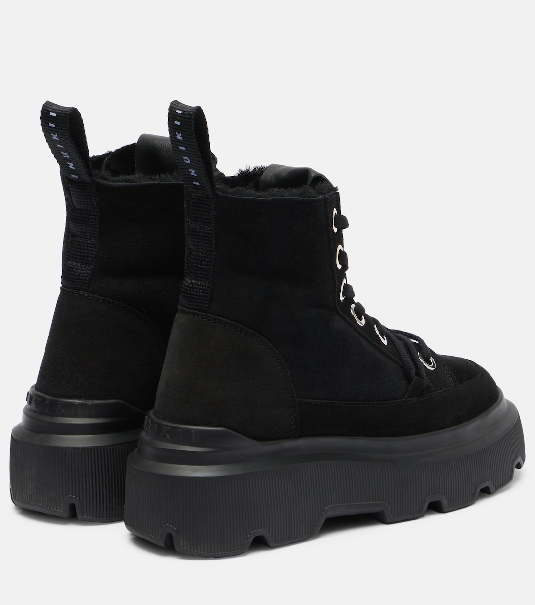 Schnürstiefel Matilda aus Veloursleder | Inuikii