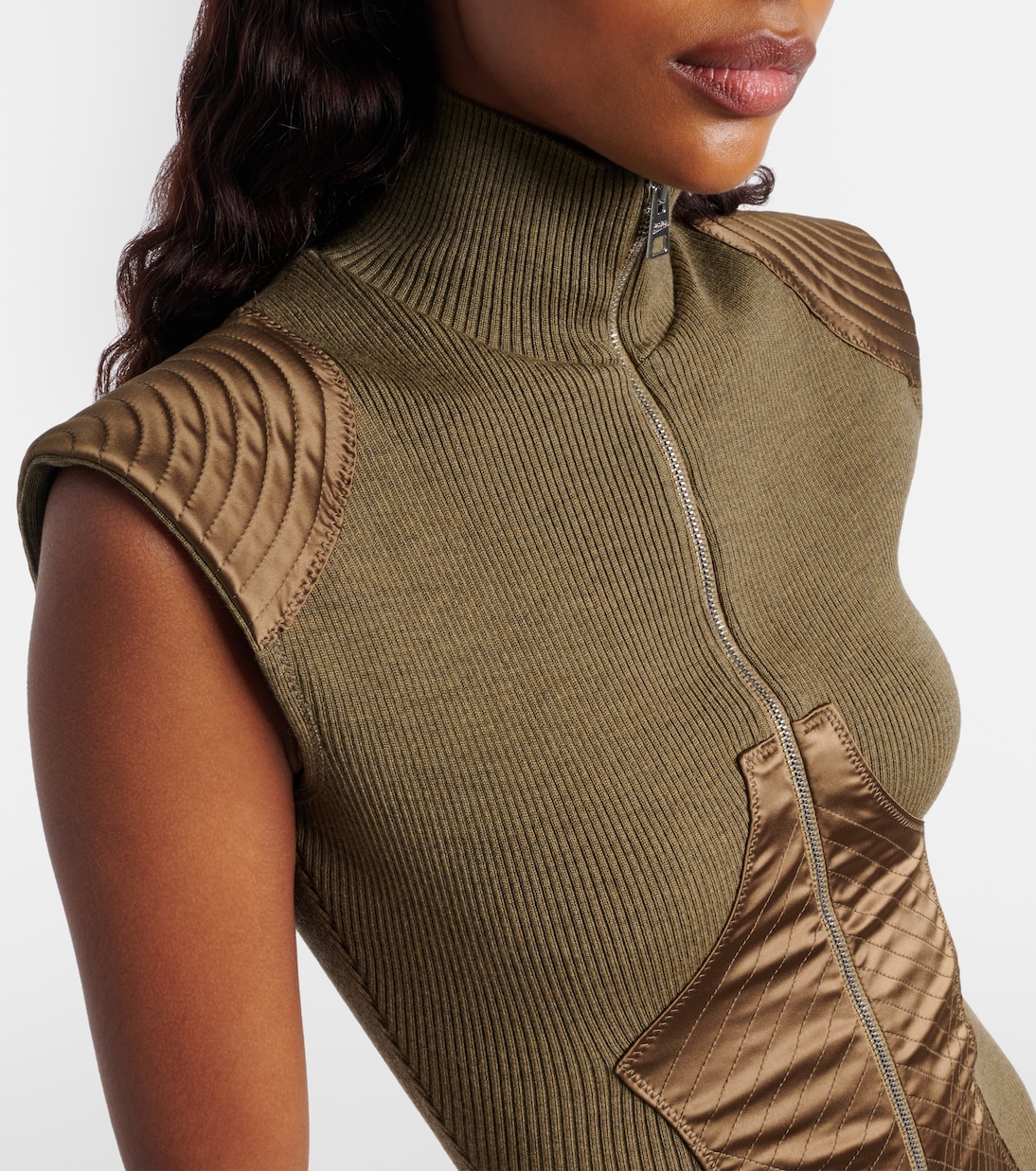 Wool-blend minidress | Jean Paul Gaultier